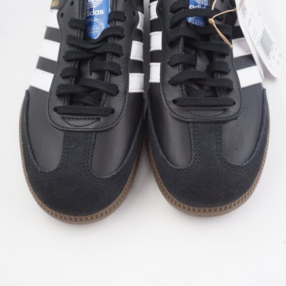 adidas Samba OG J Sneakers in Core Black/Cloud White - Juniors Size 7 IE3676 NEW - Picture 12 of 12